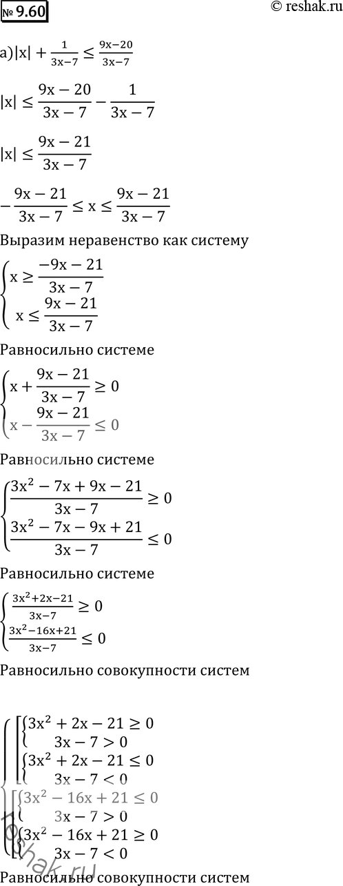 Изображение Упр.9.60 ГДЗ Никольский Потапов 11 класс