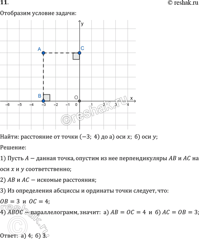 Изображение Упр.8.11 ГДЗ Погорелов 7-9 класс